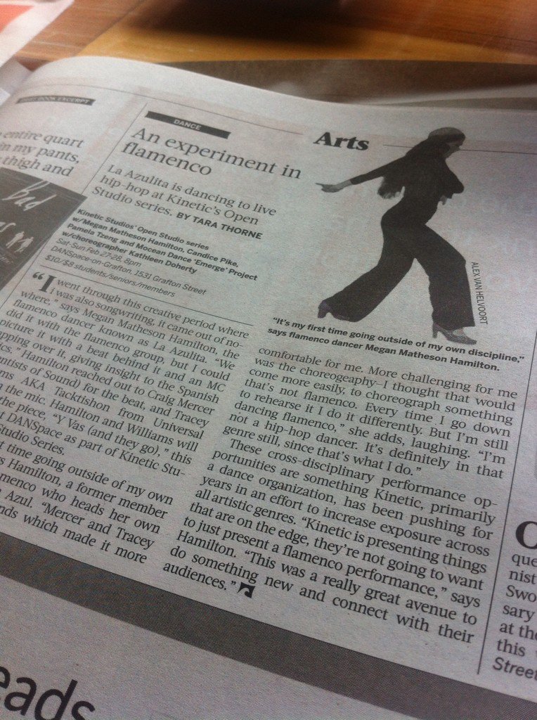 StudioKinetic's tweet photo. Picked up your copy of @TwitCoast this week? Saturday and Sunday, our last show Open Studio Series, 8pm DANSpace https://t.co/oW4OGzDTZv