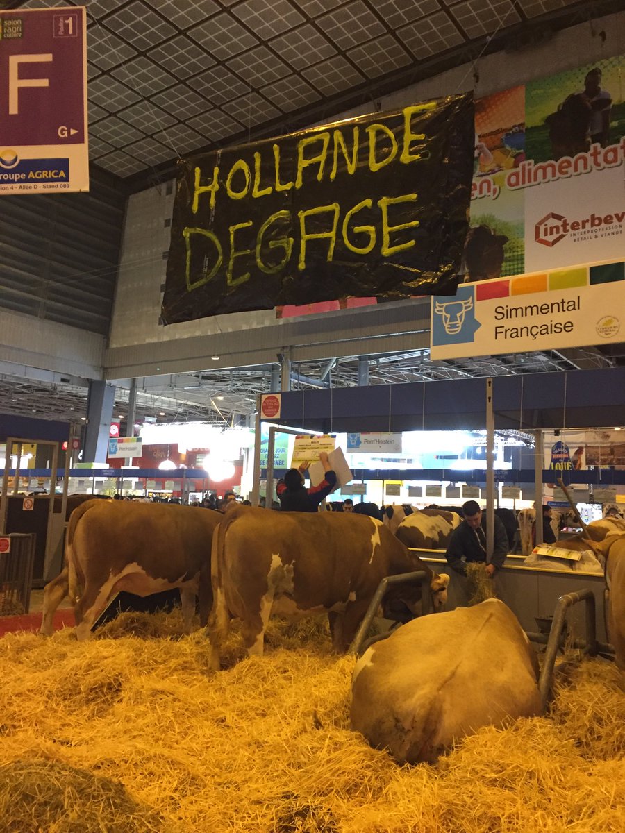Demain, la matinée promet d'être agitée pour François Hollande #SIA2016