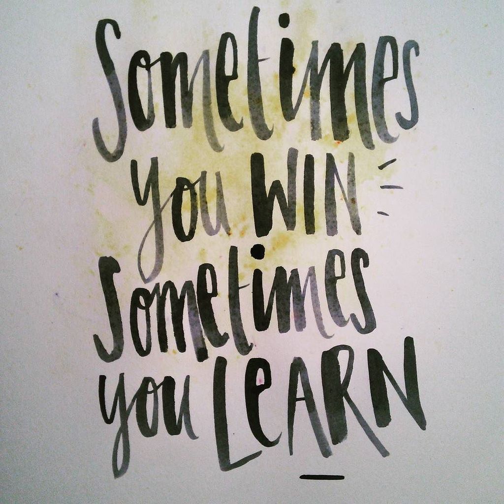 Druthersco's tweet image. By haythaksala Finally its the weekend and I get to draw...#sometimesyouwinsometimesyoulearn #handdrawnlettering #h…