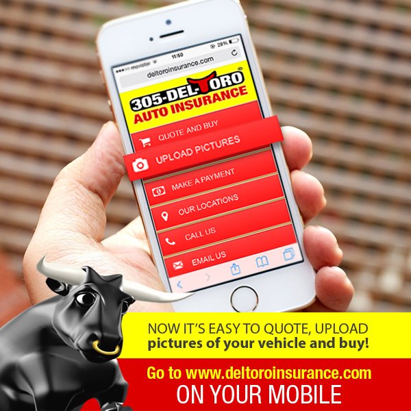 Del Toro Insurance On Twitter It S Easy To Quote And From Del Toro Insurance On Twitter It S Easy To Quote And From Your Mobile Device Https T Co K7lu5abli3 305 335 8676 64tnszeo53