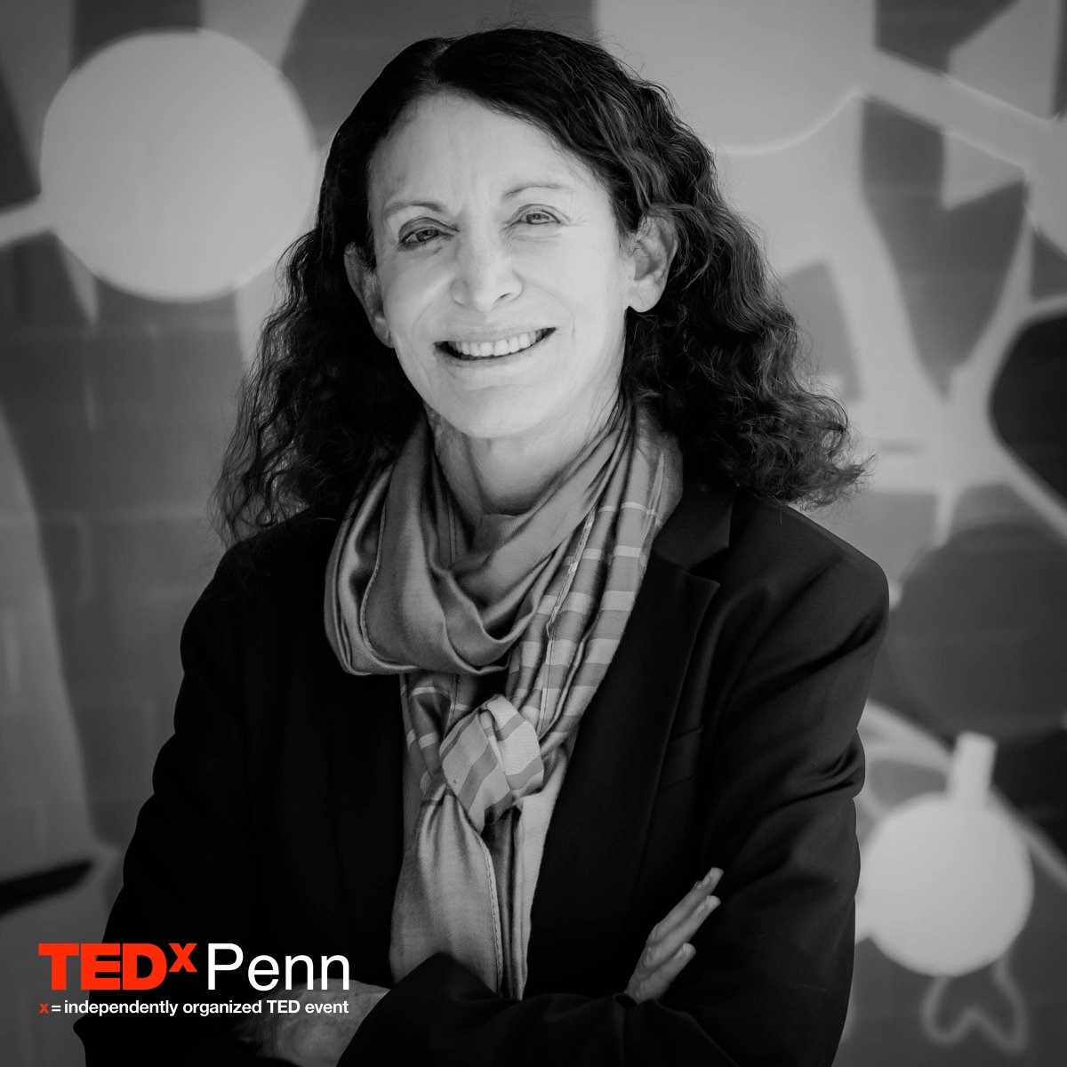 TEDxPenn's tweet photo. Our first speaker is Jane Golden, founder of the Mural Arts Program! Tickets live at https://t.co/4raJwDqmTN https://t.co/orrIcXMtJv