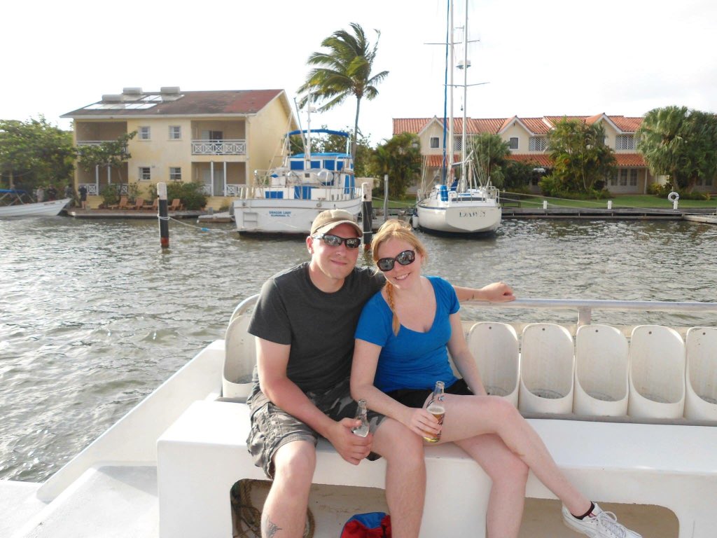 Beers and a boatride! #besthoneymoon #NoWorryMoment #sandalsgrandestlucia @SandalsResorts