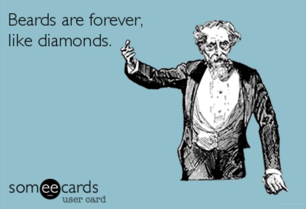 WeHeartBeards's tweet photo. It's harder to lose your beard though. #beardsforever https://t.co/S3ESQJjsQx