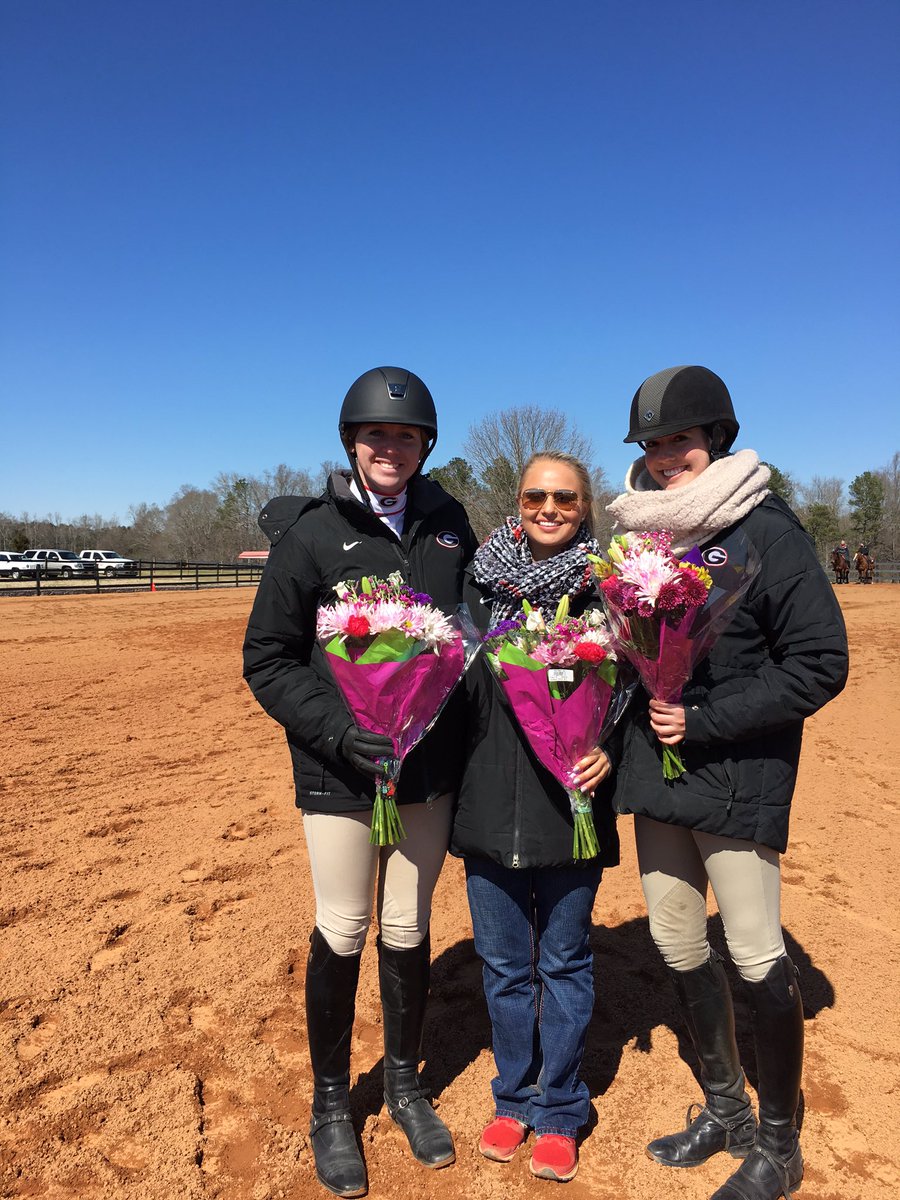 UGAEquestrian's tweet photo. Congratulations to our three MOPs in our 15-4 win over KSU; Addy Cord O/F, Meg O'Mara Flat, and Bailey Anderson HMS https://t.co/KPsVAZSEXn