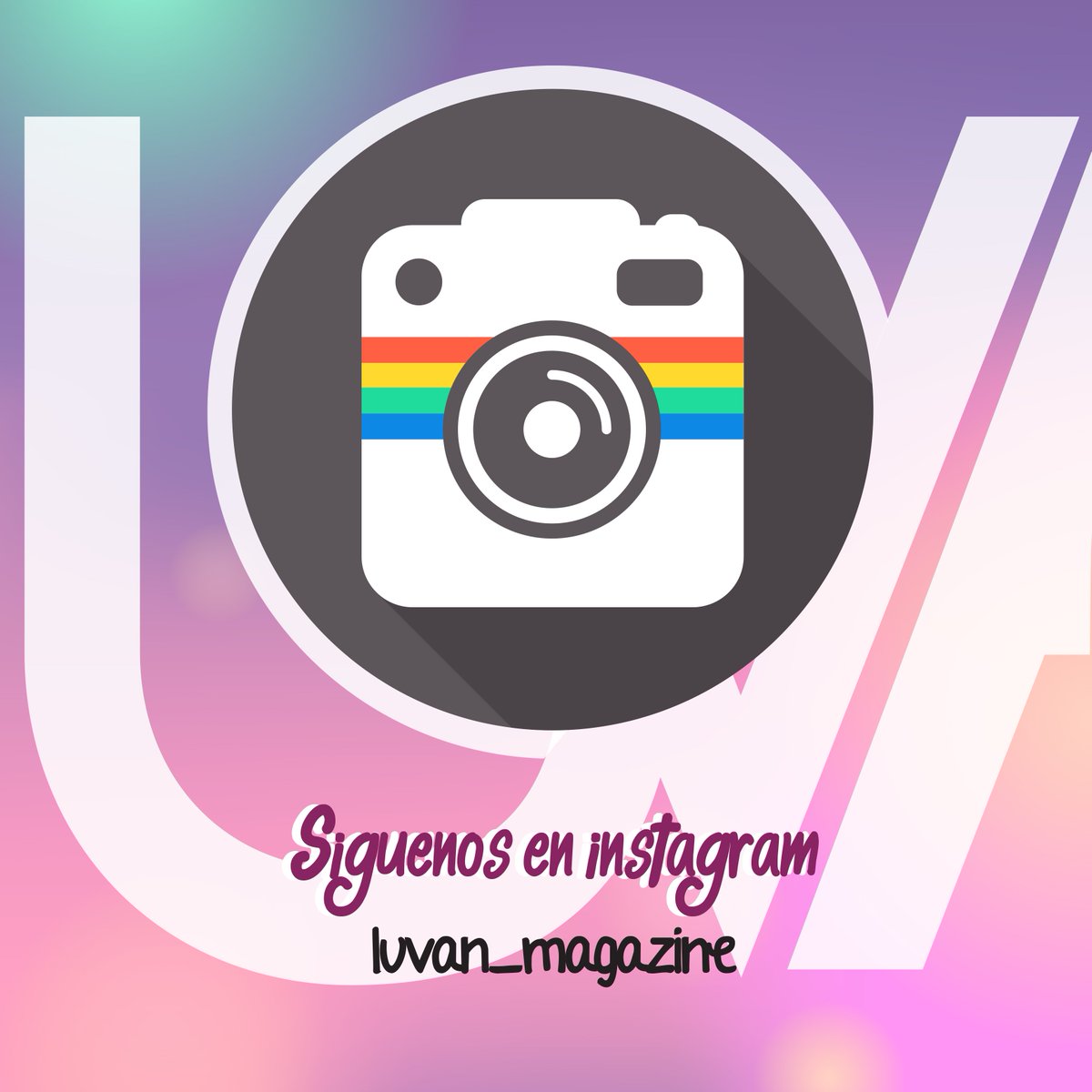 LUVANoficial's tweet photo. ¿Y tú ya nos sigues en instagram?
Búscanos como @luvan_magazine y encuentra más contenido. ¡Síguenos ahora! https://t.co/PxWbi24DV7