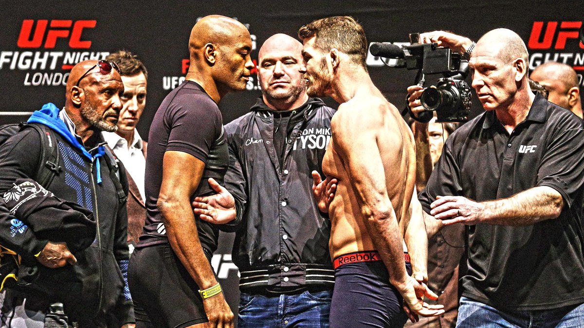 Anderson Silva (33-6) and Michael Bisping (27-7) made weight for their middleweight fight tomorrow.