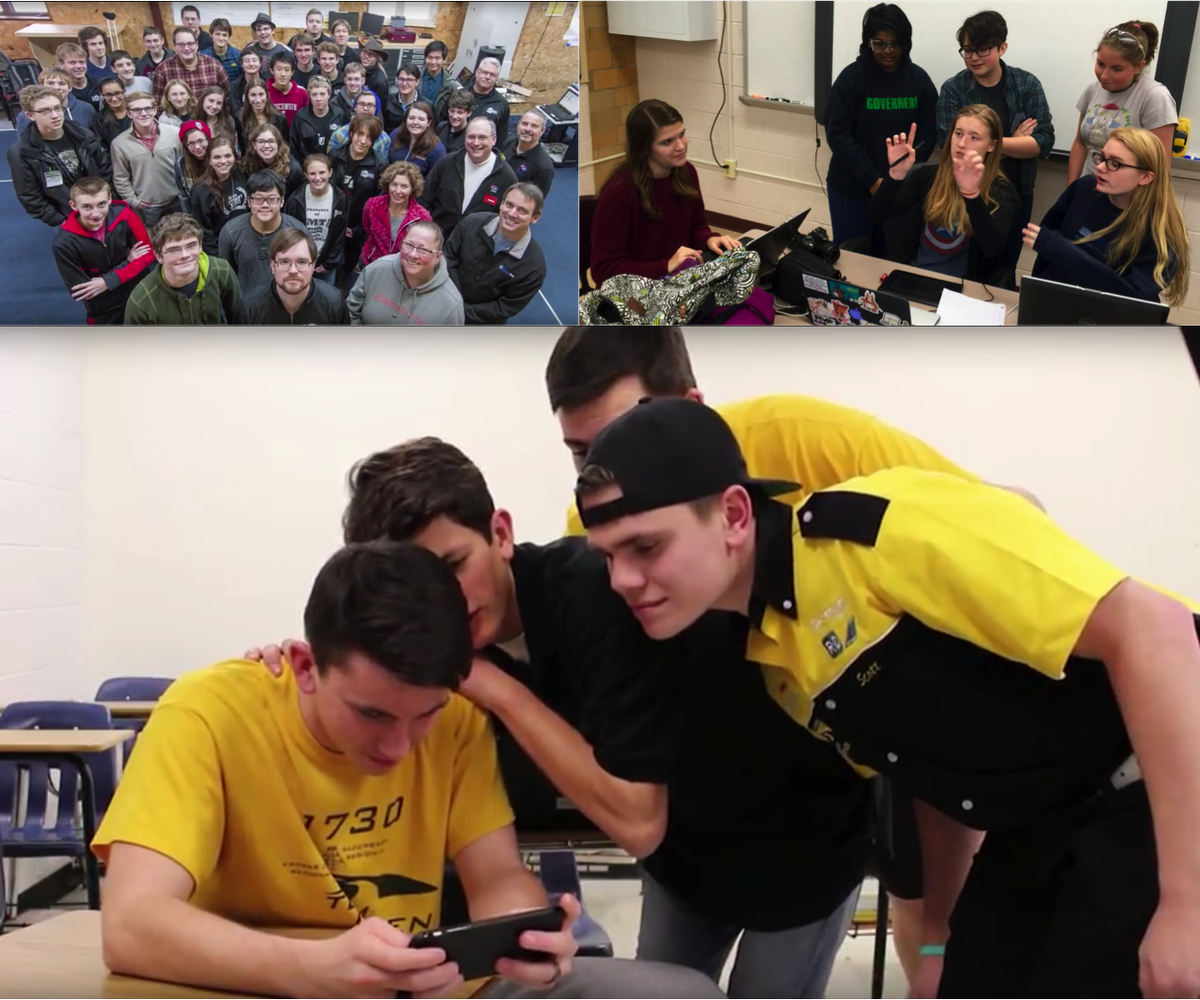 RT FedEx: Congrats teamdriven1730, FRC422 &amp; team1306 on your Innovation Challenge wins! #OMGRobots …
