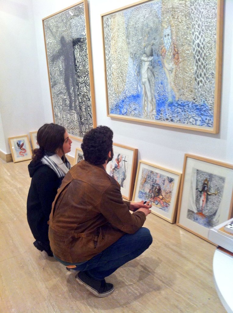 CavecanemG's tweet photo. Tercer día de #DrawingRoomMadrid. https://t.co/uFAoTfSXan