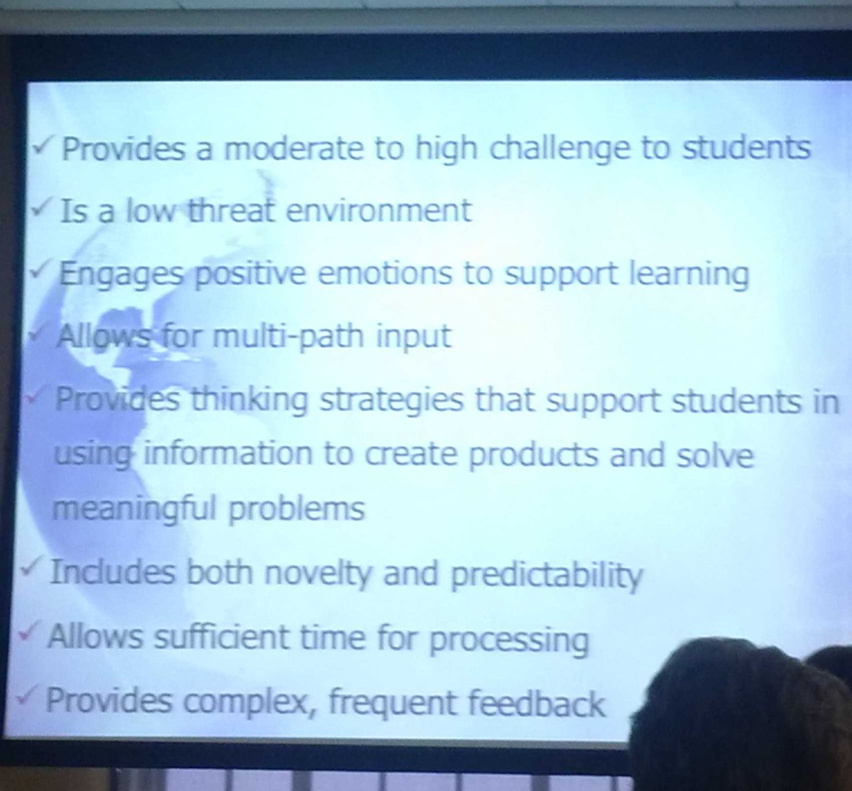 DDSBHealthyMind's tweet image. What happens in a classroom that supports creative, critical thinking? - listening to Garfield Gini-Newman #CSSN