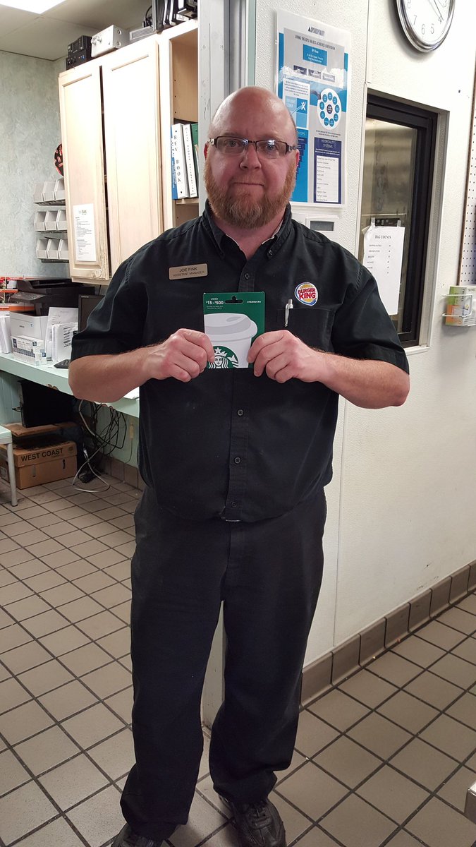 joejcctc's tweet photo. @gpshospitality i won my starbucks gift.  Now on my way to win the big prize https://t.co/slTIrF1yJJ