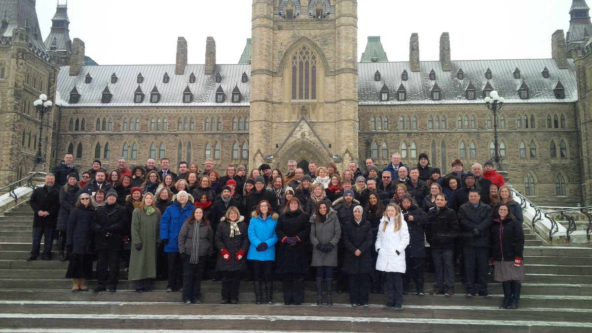 Last day of #tife16. These are some of the country's finest Teachers shivering in the cold like pros.