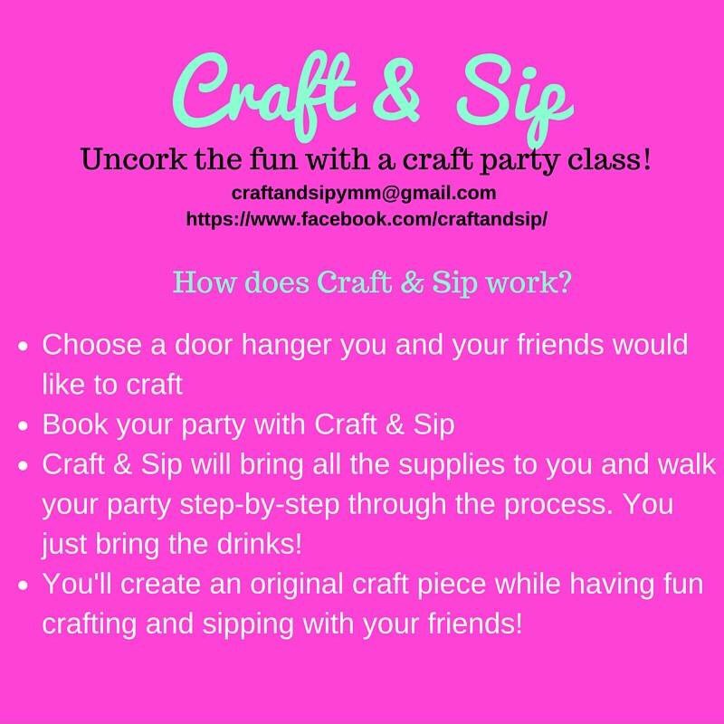 craftandsip's tweet photo. Discover your inner artist with a Craft & Sip party! Book your class and uncork the fun! #craftandsip #ymmarts https://t.co/q24DieiR4l