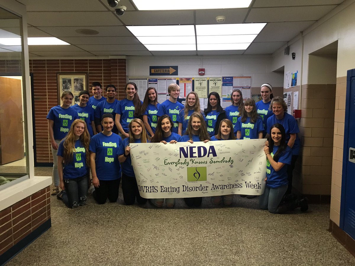 DVRHSSADD's tweet image. Thank you to everyone who supported NEDA this week!