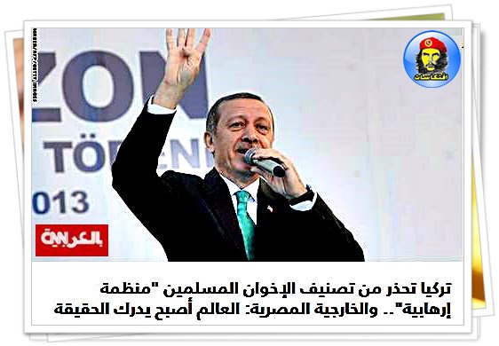 تركيا تحذر من تصنيف الإخوان المسلمين "منظمة إرهابية".. والخارجية المصرية: العالم أصبح يدرك الحقيقة 