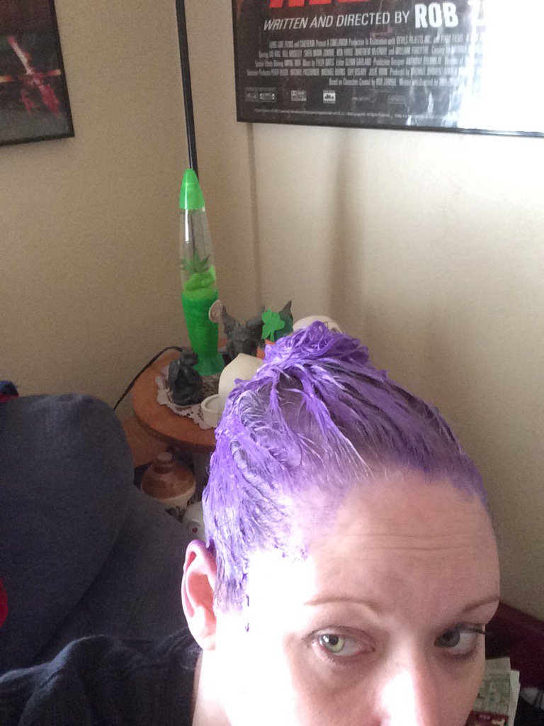ducatibitch's tweet photo. So this is happening right now....channeling my inner troll doll!😹😹😹
#nomakeuppic https://t.co/h0AA6Wk9JM