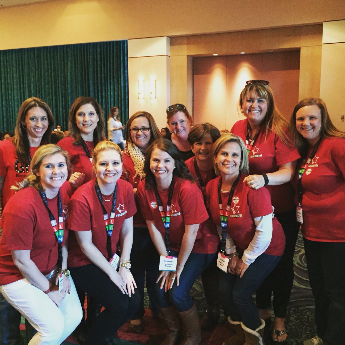 HayesSlp's tweet photo. @GriggsStars wrapping up another great day at #TLIM  #MobileSymposium #STANDAL #GriggsNationLeads https://t.co/rBd2vuEFcn