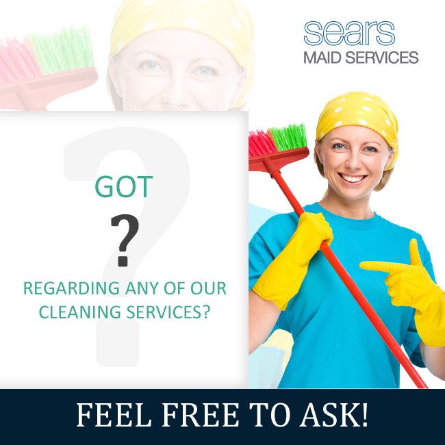 Got questions regarding any of our #CleaningServices? Feel free to ask! Reach out to us at goo.gl/KJoLky