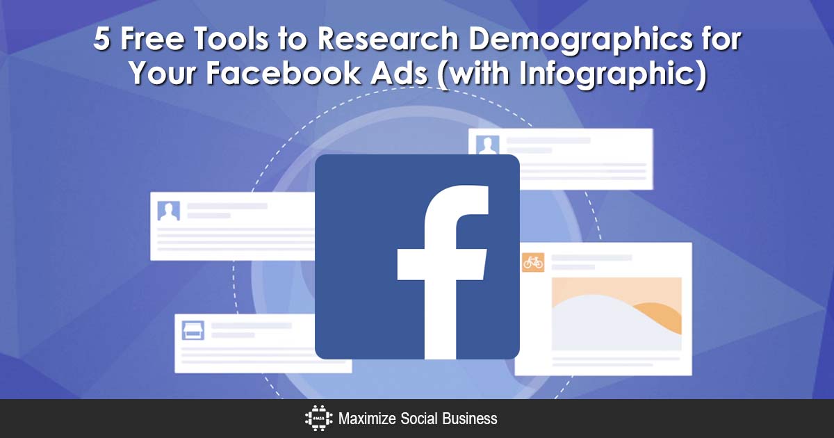 NealSchaffer's tweet photo. 5 Free Tools to Research Demographics for ur Facebook Ads (with Infographic) https://t.co/UxdBFbrZQa via @los_silva https://t.co/C6cIYjwYb2