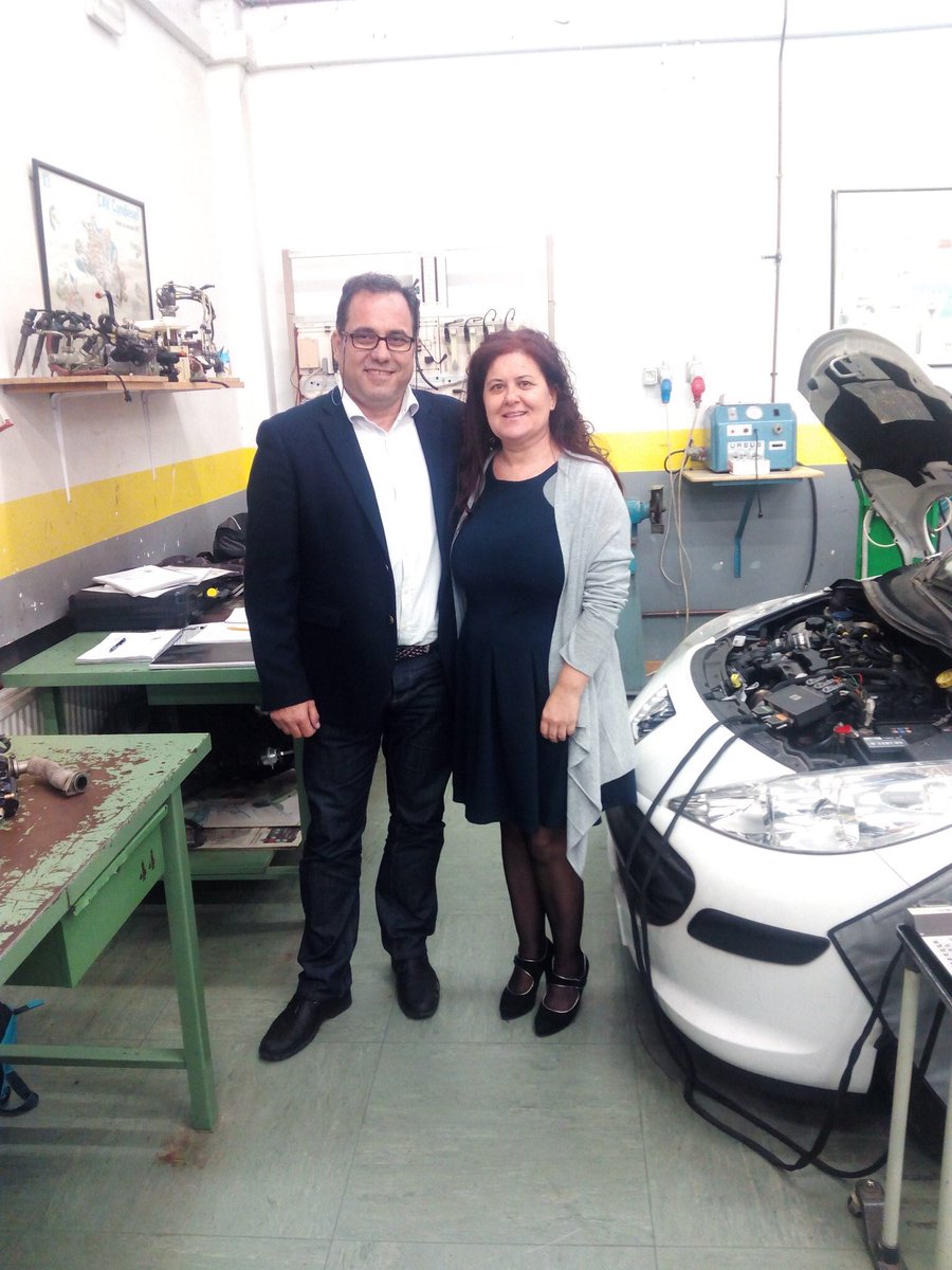 Visita de Virginia Concejala de Educación gracias por tu interés en nuestros proyectos