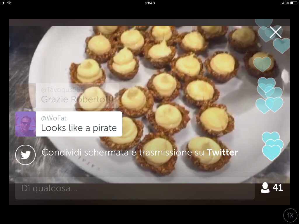 SonyasBakery's tweet photo. rosscaneva: RT MarcoGiromini: .rosscaneva on #Periscope: #italy #desserts #mozzarellaCake join me and wow … https://t.co/4Ua33KyGvr