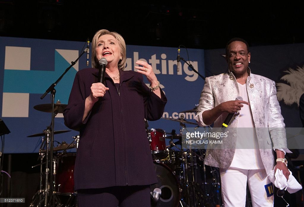 CidaZeeb's tweet photo. GOTV rally w/ @ImCharlieWilson in SC for .@HillaryClinton @ImCharlieWilson #ImWithHer https://t.co/0wauAulcQd https://t.co/Eox5pKK5pS