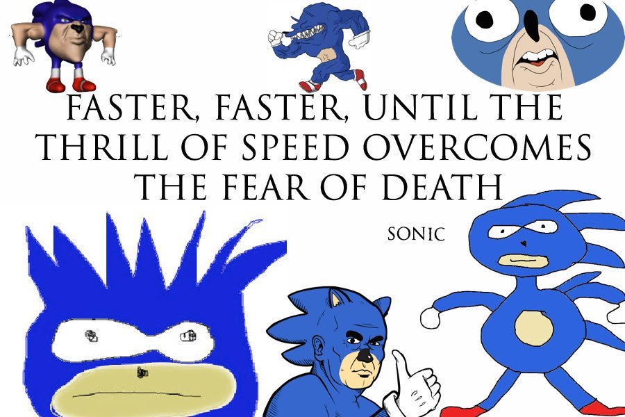 Gotta Go Faster #Sanic #Hegehog @sonic_hedgehog @SEGA @SEGA_OFFICIAL.