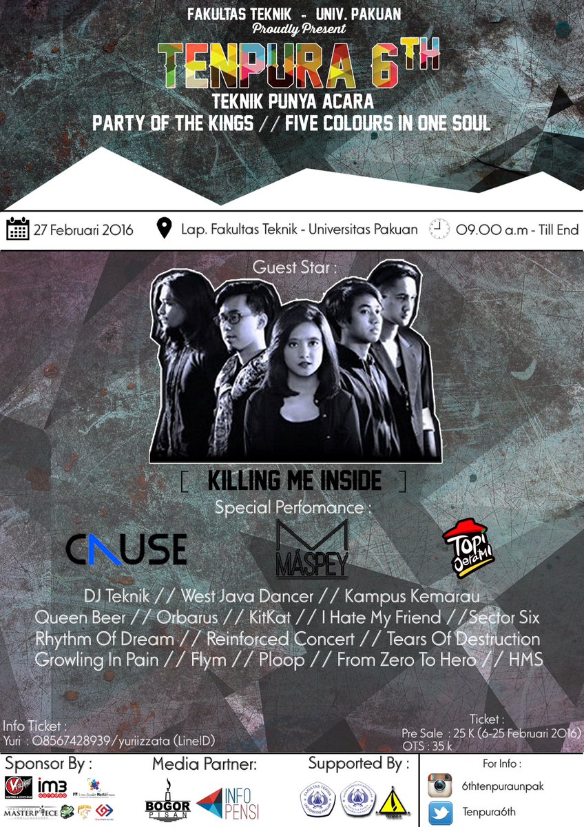 Sampai ketemu di acara ini ya. :) #Tenpura6th