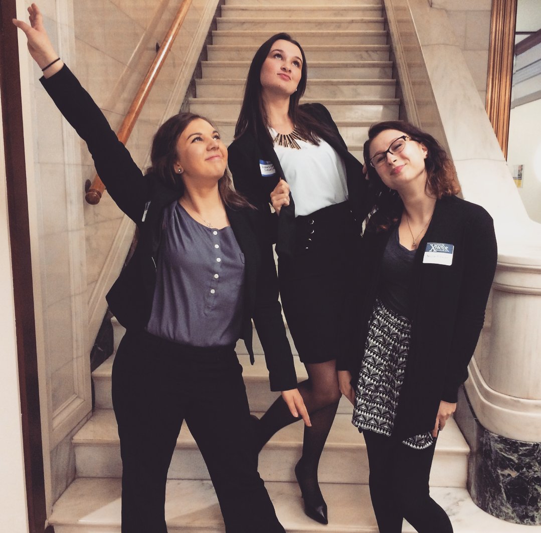 OlivetPRSSA's tweet photo. As the picture shows, these 3 girls had a fun time touring @KetchumPR and @zenogroup in Chicago today! #PRXFactor https://t.co/aSRubD370Q