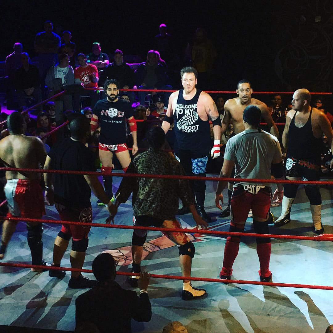 MrDariusCarter's tweet photo. #FlashbackFriday The showdown before the showdown, where #TeamPazuzu called for their demise. #C4C #FactionSupreme https://t.co/XxAE7uYpi3