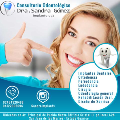 MktSmile1's tweet photo. RT https://t.co/hWCy0j4soC Consultorio Odontológico http://Dra.Sandra Gómez -Implantes Dentales, Ortodonci… https://t.co/PNrOyOkAo5