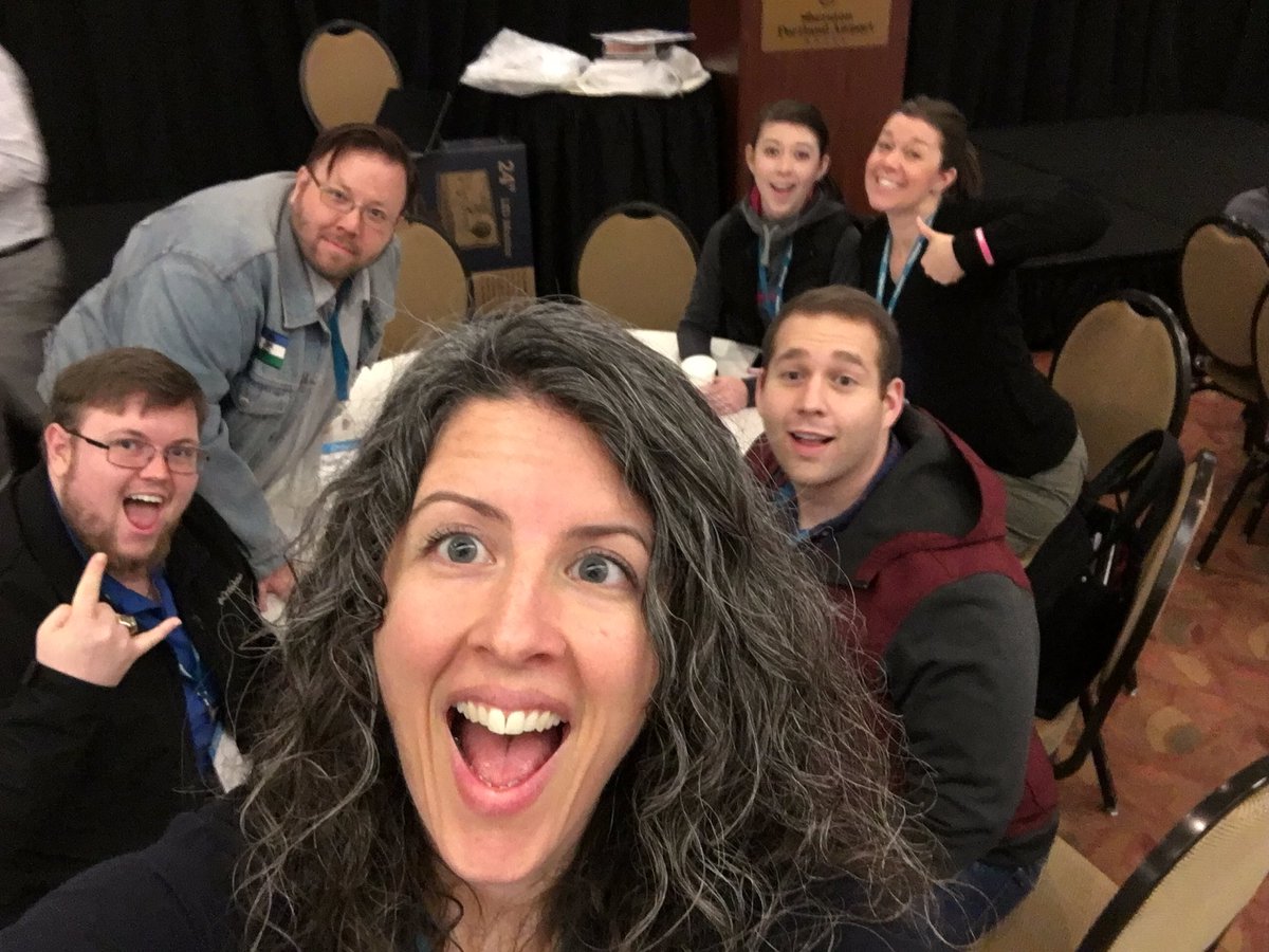 msvfromtrsd's tweet photo. The Rivers Three about to embark on our #eduventure with our #edubesties at #ipdx16 https://t.co/pNJuENBmlj