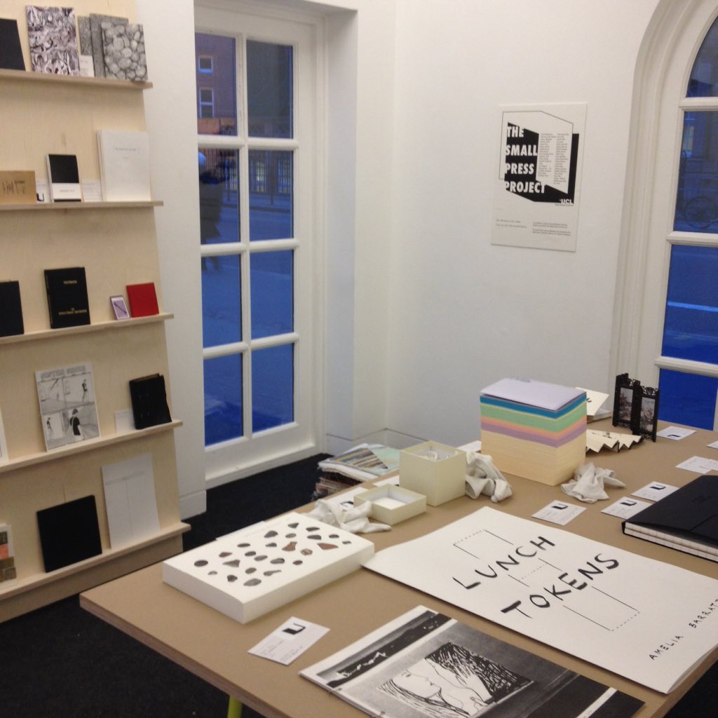 Pickering_Sarah's tweet photo. Small Press Project Show @SladeSchool @ucl North Lodge Gower St. Open 10.30-5.00 Sat &amp; Sun Not to be missed! https://t.co/gHSDkgS9pg