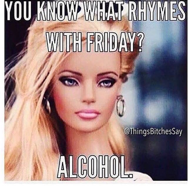 Works for me, I never claimed to be a poet 🍷🍷🍷
#FridayFeeling