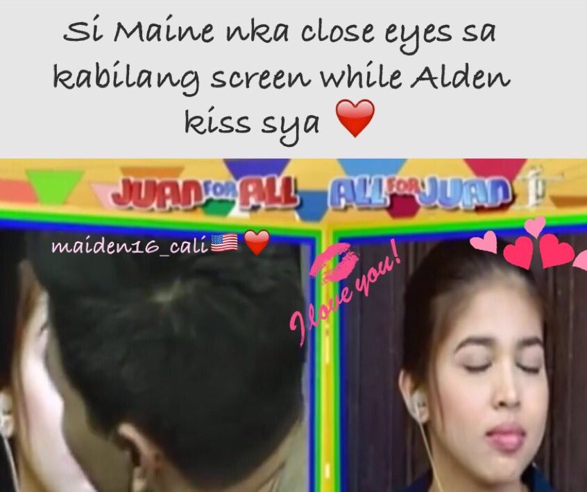 ArnobitMalou's tweet photo. #ALDUBTheFashionShow Kilig kahit split screen feel na feel ni Meng @SmashDiv @maiden16_cali @kayeNurse @EatBulaga https://t.co/uFPiPvS2aV