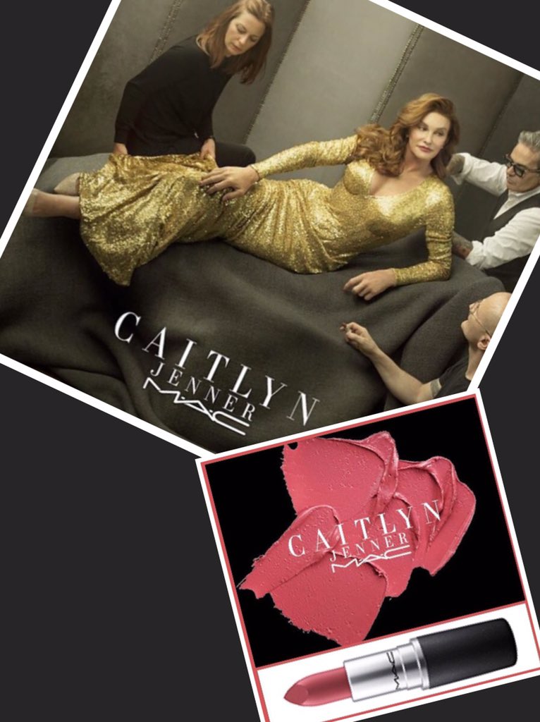 YES! It's official! beautiful color beautiful <a href="/Caitlyn_Jenner/">Caitlyn Jenner</a> #finallyfree <a href="/MACcosmetics/">M•A•C Cosmetics</a> 💪💄💋