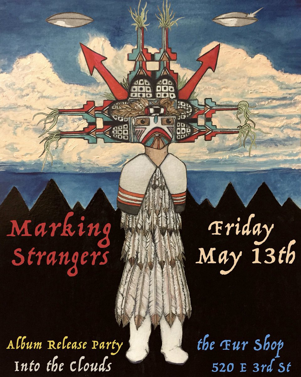 markingstranger's tweet photo. Album release and party @FurShopTulsa May 13th! https://t.co/GfQCki3h90