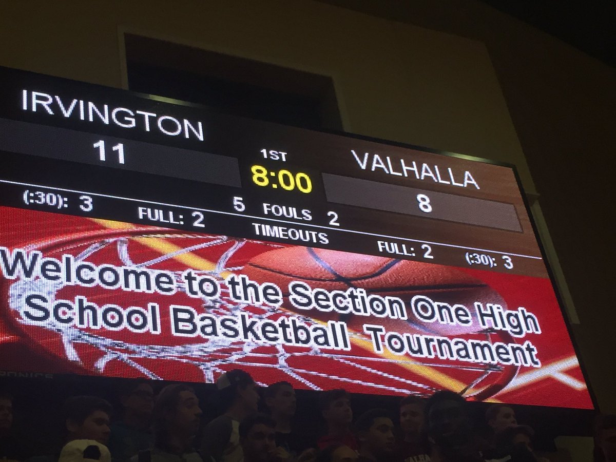 End of first #letsgo #bestfans <a href="/ValhallaVBB/">Valhalla Basketball</a> <a href="/ValhallaSchools/">Valhalla Vikings</a>
