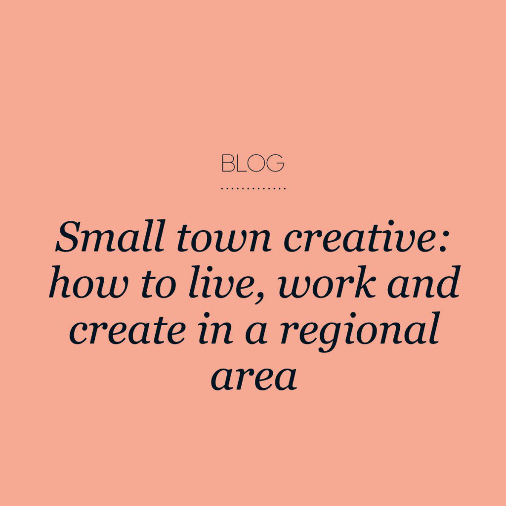 AnimatingSpaces's tweet image. Small town creative: how to live, work and create in a regional area 
by @jasminesart