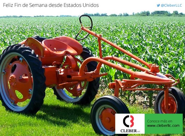 CleberLLC's tweet photo. Feliz Fin de Semana desde #USA ♥ ! #OggunTractors Cleber LLC #Alabama #Cuba Visita https://t.co/jXzJZU0FYW https://t.co/eoDkRszvXi
