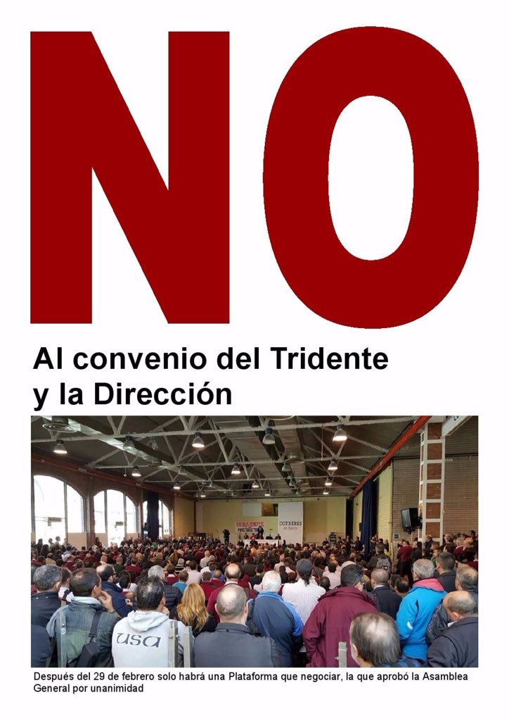 cgtbus's tweet photo. #busbcn Preacuerdo del Tridente y TMB NO contempla lo planteado en asambleas de #busenvaga  https://t.co/uGbmkNNNvD https://t.co/GhId8EAddf