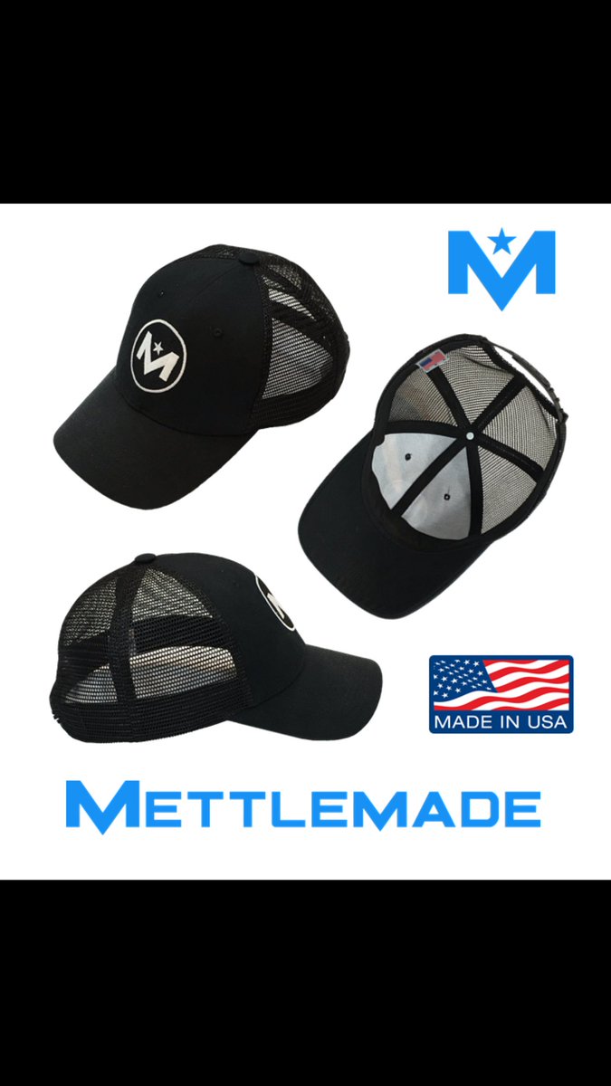 mettlemade's tweet photo. New Mettlemade mesh snapbacks on https://t.co/2GEgX1okvp -American made hats! #madeinusa https://t.co/PbsDMi5L0L