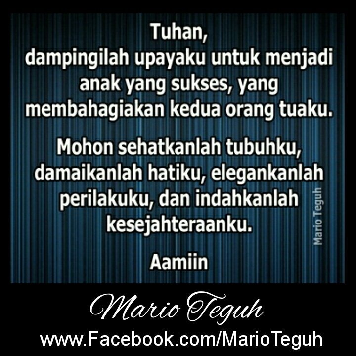 Katakanlah Aamiin atau Retweet, jika doa pagi ini adalah doa Anda juga. Love you! ☺☺☺