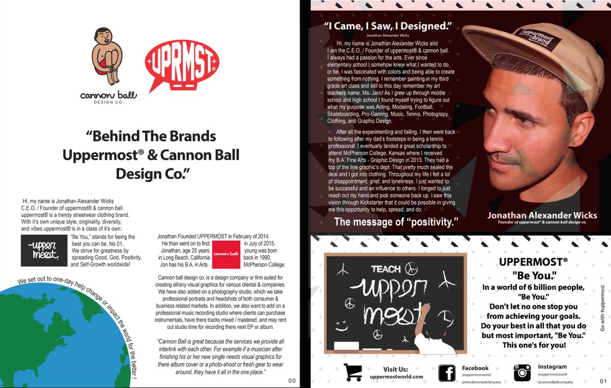 uppermostworld's tweet photo. "Behind The Brands Uppermost® X Cannon Ball Co." Come check out the full story at https://t.co/dTlbfN63DX #fund https://t.co/QLfylRxYoo