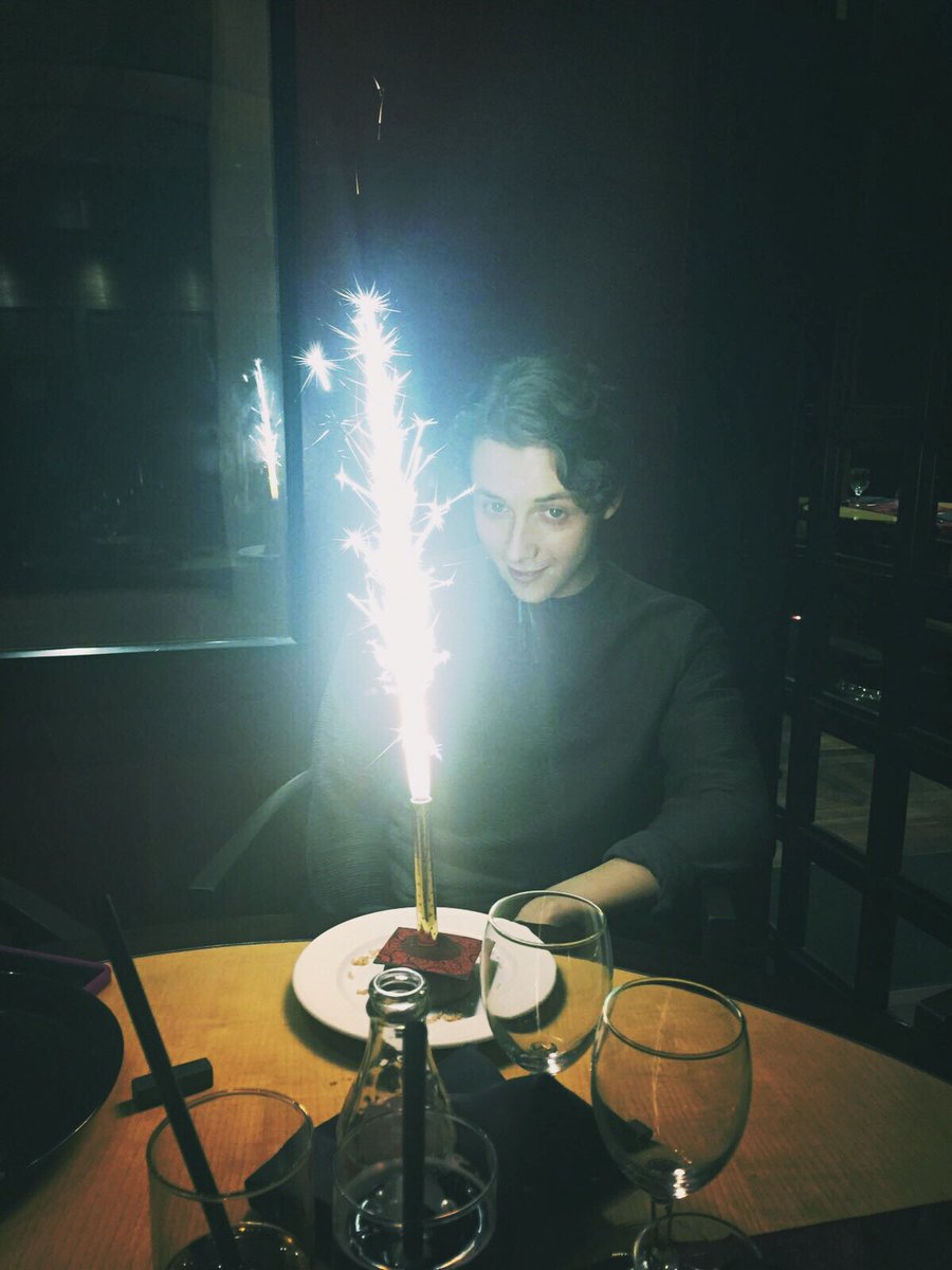 Thanks for all the birthday messages.
A picture of me looking sinister with a spectacle of a cake.
My gift to you.