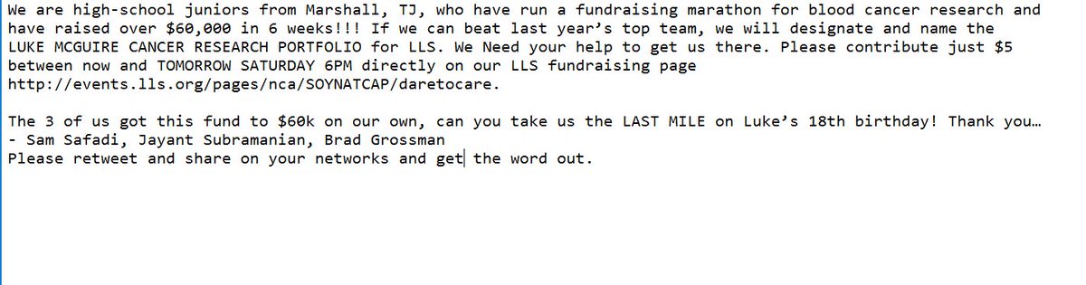 Team Dare to Care tweet media