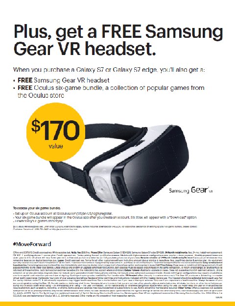 sprintrehoboth's tweet photo. Buy 1 #Samsung S7/S7 Edge &amp; get 1 FREE + get a FREE Samsung Gear VR, @Sprint. #Sprint4Philly #movingforwardeveryday https://t.co/Sol4w08obs