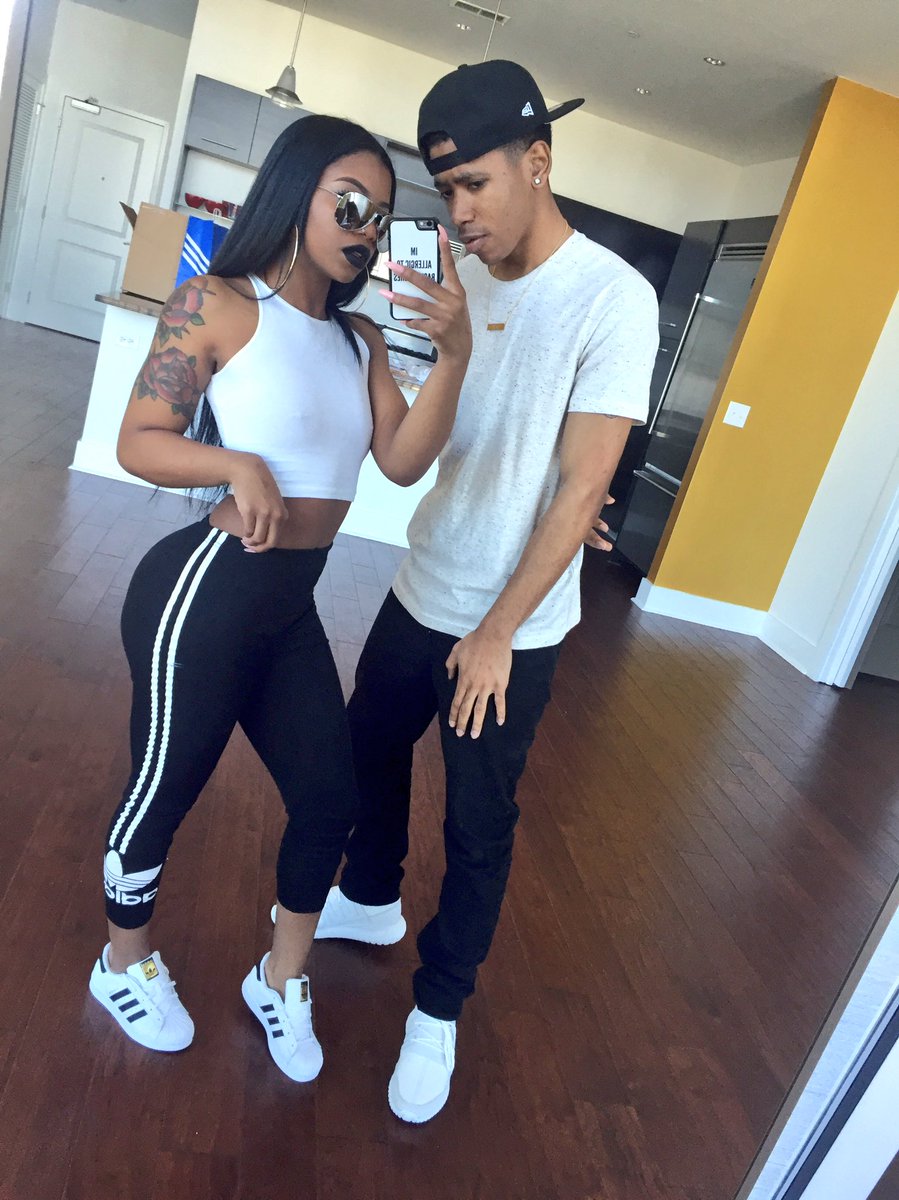dearra's tweet photo. You can either hate it or love it, because ain't a damn thang changing 🙃👫💍❤️ https://t.co/AciTPDTPOt