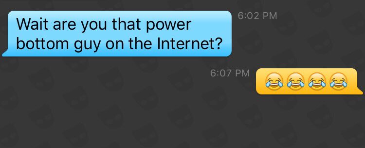 Josh_StoneXXX's tweet photo. Grindr guys have a way with words #PowerBottomGuy ❤️ https://t.co/GIsdzgZ0BZ
