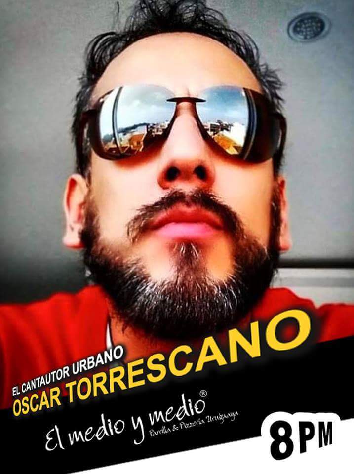 ElMedioyMedio's tweet photo. Hoy noche de #MusicaMyM con nuestro cantautor urbano @OscarTorrescano 
8 PM @CdSatelite @restaurantecafe https://t.co/q6Yj4YGYTR