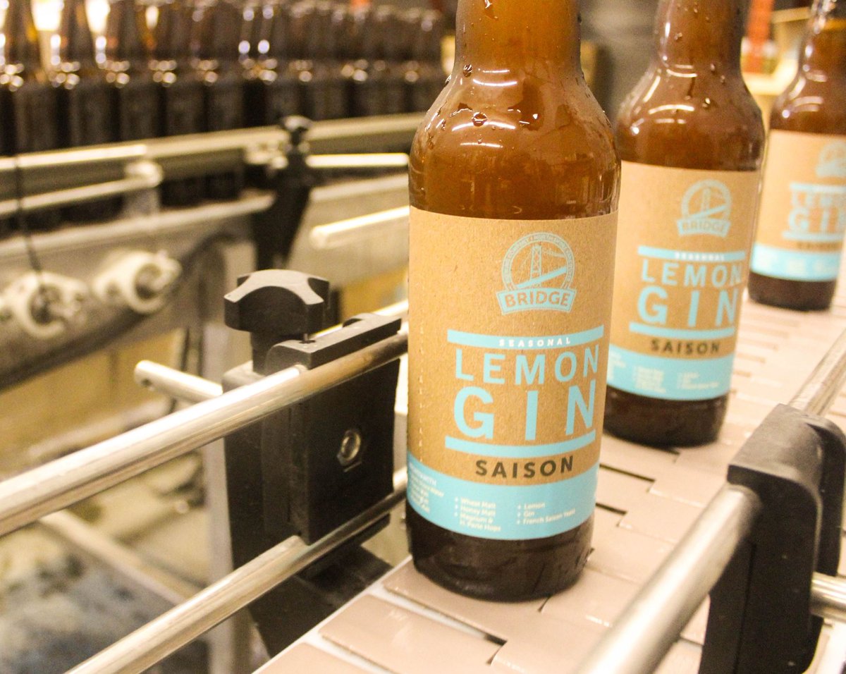 denmanbeerwine's tweet image. #DenmanNewBeer @bridgebrewcrew Lemon Gin Saison. #springseasonal #bccraftbeer